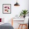 Stupell Industries Chromatic Cherries on Pink Framed Print Under Glass, design by Lil' Rue